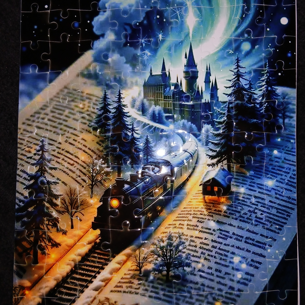 Mystical Castle Train Puzzle